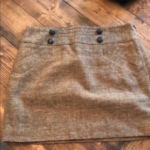 Outback Red for Banana Republic mini skirt